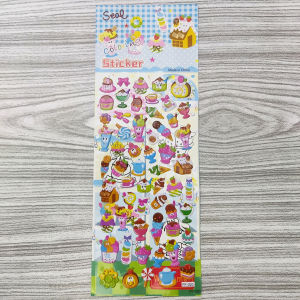 1/2/5/10 pcs Stiker Timbul Anak 3D - Sticker Motif Lucu - Bisa Pilih Varian