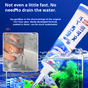 Fish tank glass glue Transparent crackproof environmentally friendly adhesive