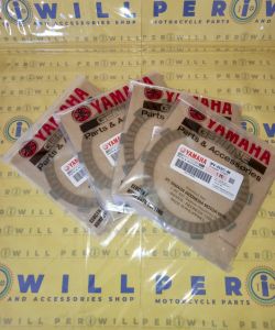 Yamaha 4 pcs clutch lining for yamaha sniper 150 ytx 125 sz 150 and fz 150