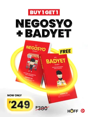 BUY 1 TAKE 1 Negosyo Diary with FREE Badyet Diary by Chinkee tan Official Chinkshop
