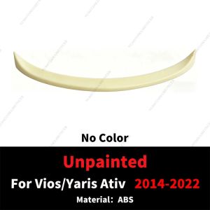 dncnf Racing Sport Rear Wing Spoiler For Toyota Vios or Yaris Ativ 2014-2022 Tuning Accessories Deflector 5B8Q6