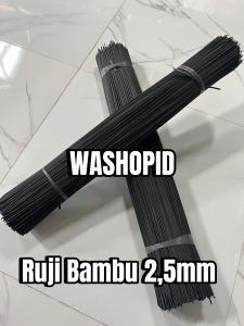 Jeruji Sangkar/lidi bambu Hitam 25mm 70cm isi 500 Batang Ruji Sangkar burung