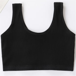 Girls & Students Underwear 25.5-60kg Developmental Girls Big Childrens Vest Students Pure Cotton Bra