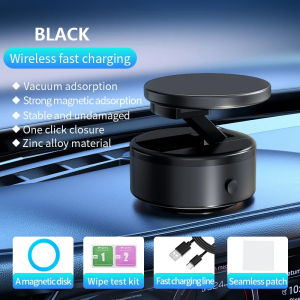 X10 cross-border new vacuum suction folding car phone holder suction cup navigation air outlet car support bracket