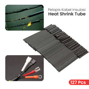 Selongsong Kabel Selang 127pcs Heat Shrink Tube Isolasi Bakar RSG-AHZ