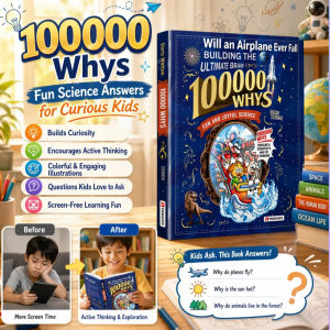 100000 Whys-Childrens Encyclopedia Book Kids Science Book 100000 Whys Educational Fun Learning Childrens Books