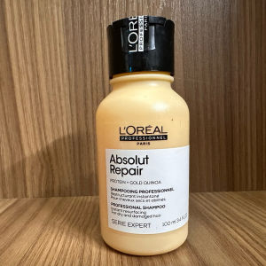 Dầu gội xả và tinh dầu phục hồi tóc khô xơ hư tổn Loreal Absolut Repair Lipidium 300ml/200ml/50ml