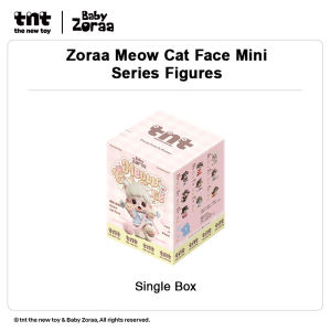 【Launch Local Time 09:00 AM Aug 30th】TNTSPACE Zoraa Meow Cat Face Mini Series Figures Blind Box Figure Hộp mù Mô hình Quà tặng