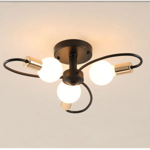 3/6/8 lights E27 base Pendant Lights Nordic Wrought Iron Restaurant Ceiling Lamp Industrial Retro Hanging Lamp