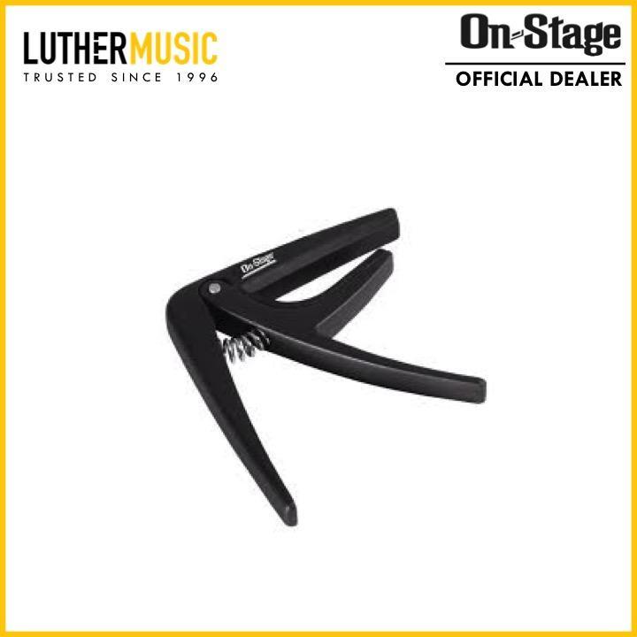 On-Stage GA100 Guitar Capo, Black並行輸入