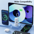 GOOJODOQ Power Bank Mini Time Capsule 5000mAh Emergency Phone Charger Type-C Port Mini Power Bank 22.5w Mini Fast Charge Portable Powerbank with Type-C Cable. 
