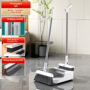 Pelise 3-in-1 cleaning brush Floor Scrub Brush Scrape and Heavy-Duty Stiff Bristle Scrubber Brush for Cleaning Shower Bathroom Patio Garage Kitchen Wall and Deck