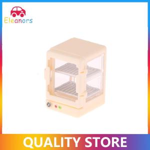 [Eleanor] 1 12 Dollhouse Bread Desserts Display Cabinet Model Dollhouse Mini Kitchen Furniture Decoration Dolls House Accessories