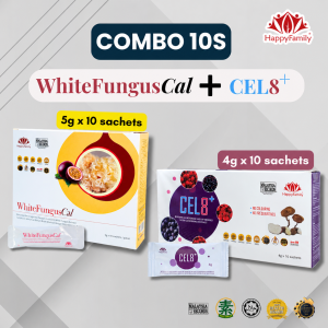 Cel8+ & WhiteFungusCal Product Set | 10/30 Sachets