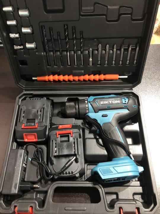 EIKTON CORDLESS IMPACT DRILL 12V 36V