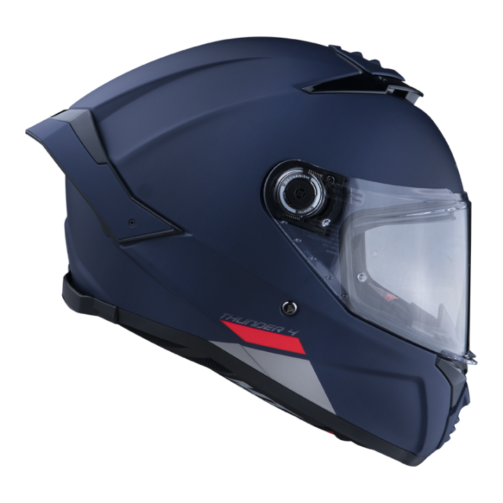 MT Thunder 4 SV PD Solid Full Face Dual Visor Helmets (FREE Clear Visor