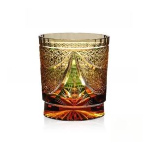 xpkQ Handmade Crystal Glass Nordic Whiskey Glass Creative Color Fruit Glass Housewarming Birthday Gift Desktop Bar Accessories 5Y6Z3