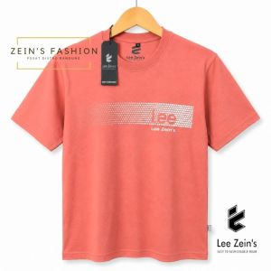 ✅ Lee Zeins short sleeve terracotta 24s premium combed mens T-shirt lz.02 .C
