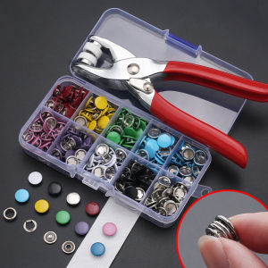 ORIGINAL Cloth Clump Set 100 Pcs Kancing Jepret Anti Karat Stainless