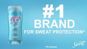 Secret Antiperspirant and Deodorant for Women 48 Hr Odor Protection Clear Gel Lavender Scent 2.6 Oz (Pack of 6)