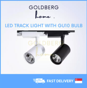 LED Track light with GU10 Bulb] Goldberg Home [SG seller]