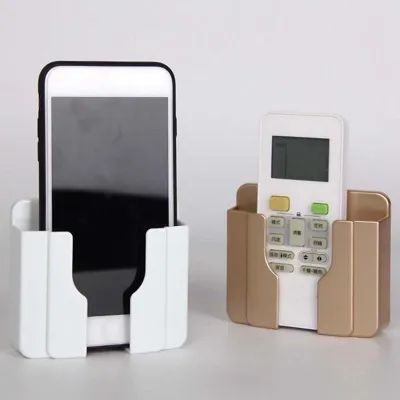 Giá đỡ dán tường treo remote kệ treo sạc điện thoại