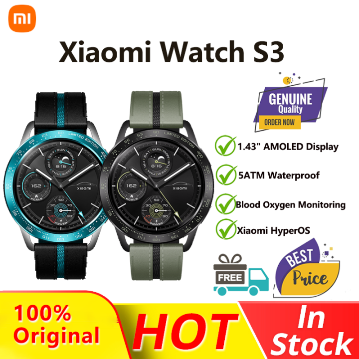 Xiaomi Watch S3 Smartwatch 47mm/24/7 Heart Rate Monitoring/Xiaomi ...
