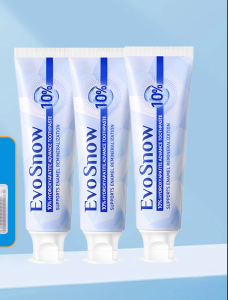 EvoSnow 10% HAP Toothpaste 100g Blueberry Mint Enamel Repair Whitening Sensitivity Fresh Breath