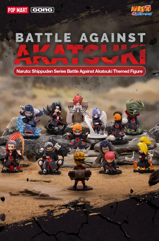 POP MART Naruto: Shippuden Series Battle Against Akatsuki Themed