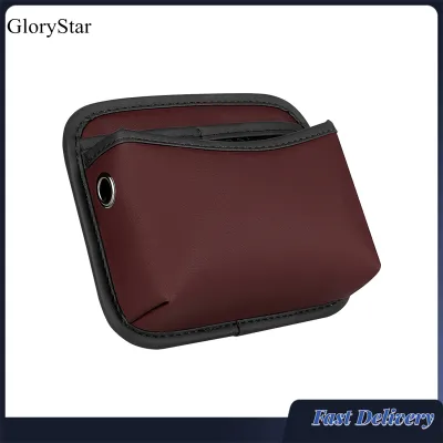 Glorystar phía cạnh ghế xe ô tô Túi xếp đồ da ghế ngồi xe hơi cho bé lấp đầy chỗ trống điện thoại kính phím thẻ linh hoạt Túi lưu trữ cho cửa hộp giữa ghế sau phụ kiện nội thất