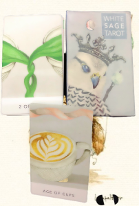 Bộ bài White Sage Tarot 78 lá cú trắng cơ bản dành cho người mới bắt đầu