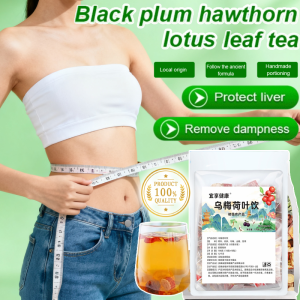 Lotus Leaf Tea Licorice Lotus Leaf Tea Bags Natural Wellness Tea Nourishing Tea Traditional Herbal Blend for Body 乌梅山楂荷叶茶