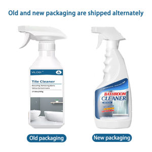 ✨Buy 2 Get 1✨British Brand Vilosi Bathroom Tiles Cleaner Stain Remover 500G Bathroom Toilet Floor Tile Glass Scale Remover Spray Removes water stains scale stains grease stains cleans tiles stainless steel glass cleaner bathroom cleaner bathroom clea