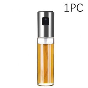Konco 100ml oil dispenser glass bottle Kicthen cruet BBQ oil sprayer Cooking tools 1/2 piecece Outdoor barbecue Oil container