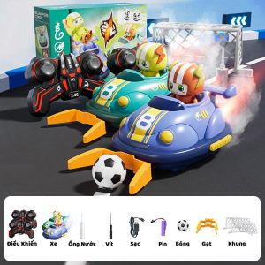 Đồ Chơi Điều Khiển Từ Xa Xe Đụng Go Karts 2.4Ghz Có Đèn Và Nhạc Vui Nhộn Thích Hợp Chơi Nhiều Người