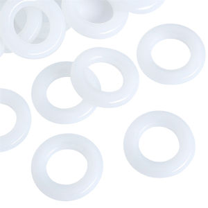 5Pcs Colorful Crystal Glass Hollow Round Ring Beads Charm for Earring Necklace Bracelet DIY Jewelry Making Accessories