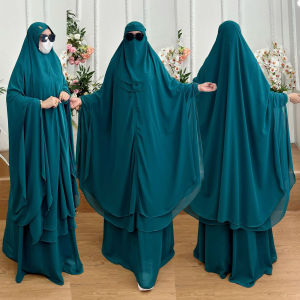 BISA COD! One Set Gamis Syari Jubah Kode WASIMA Bahan Ceruti Babydoll Premium By Ory AjeZas Collect