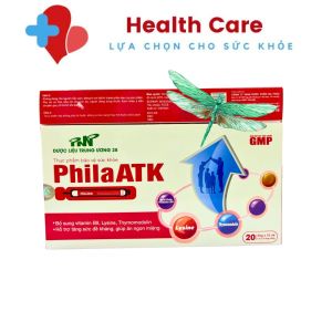 Bổ sức khỏe PhiLa ATK GMP hộp 20 ống Hỗ trợ tăng sức đề kháng giúp ăn ngon miệng.
