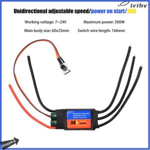 【jianzhanqinl】 Brushless Motor Driver 2-6S 30A 60A ESC Bidirectional Self Starting Brushless Electric Regulation Speed Controller ESC For DIY Tools