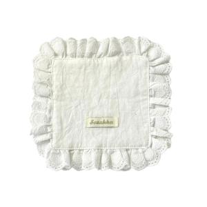 Machine Washable Heart Pattern Laces Tables Mats Soft Flounced Trim Kitchen Dining Decors Ideal Housewarmings Gift