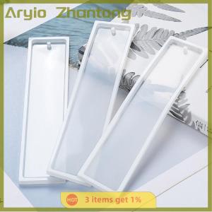 Aryio Rectangle Silicone Bookmark Mold DIY Making Epoxy Resin Jewelry DIY Craft Mould