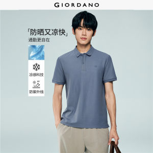 Giordano Beau Monde Men Men High Tech Cool Touch Polo Shirt Free Shipping 13016392