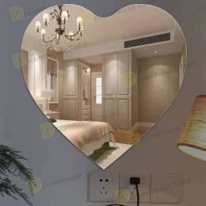 Stiker Cermin Rias Dinding Cermin Sticker Dinding Wallpaper Tempel Anti Pecah Miror Dekorasi 60*100CM/50*200CM