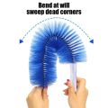 48cm Long Fan Dusting Brush Bendable Fan Cleaning Brush Multi-purpose Fan Dust Removal Brush. 