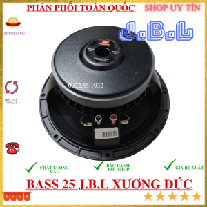 Loa bass 25 JB.L xương đúc khối từ 160 gân xếp tẩm dầu hàng cao cấp chất âm cực đỉnh loa bát 2 tấc rưỡi giá 1 chiếc