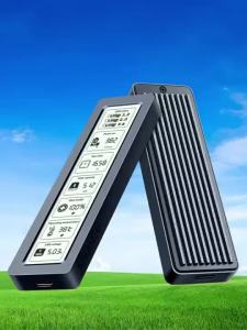 M2 SSD Case NVMe SATA Dual Protocol 10Gbps with Digital Smart Screen Display USB3.2 Gen2 Type C Disk M.2 SSD Enclosure
