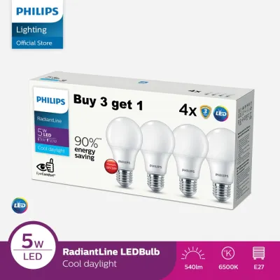 Lampu Philips RadiantLine Multipack LED Bulb 5 Watt