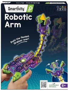 Smartivity Robotic Arm for Kids 8-14 Years | Handheld Grabber with Flexible Neck | Birthday Gift for Boys & Girls I Educational Science Toy for Creative Play for 891011121314 Years | Robotics Kit | STEM Toy