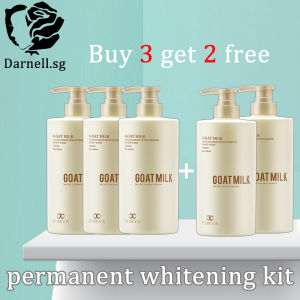 Whitening Shower Gel Goat Milk Shower Gel 800ml Ultra-white and smooth skin exfoliate whole body whitening brightening lasting fragrance Whitening Shower Gel