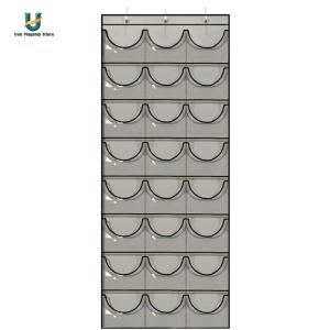 Hat Organizer Racks for Baseball Caps Baseball Hat Rack with 3 Hooks Hat Storage Holder 24 Deep Pockets for Wall Door[Ueb Flagship Store]